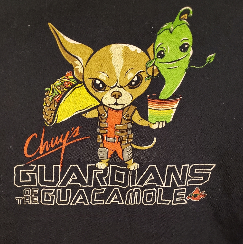 Chuys guardians of the guacamole t shirt
